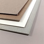 Thick chipboard gray card stock