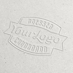 Embossing on card