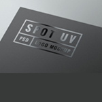 Spot Gloss UV on card