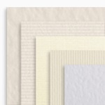 Textured card stock